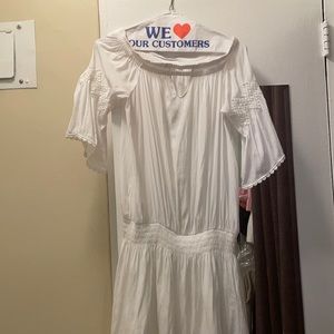 Ramy Brook White Cover Up